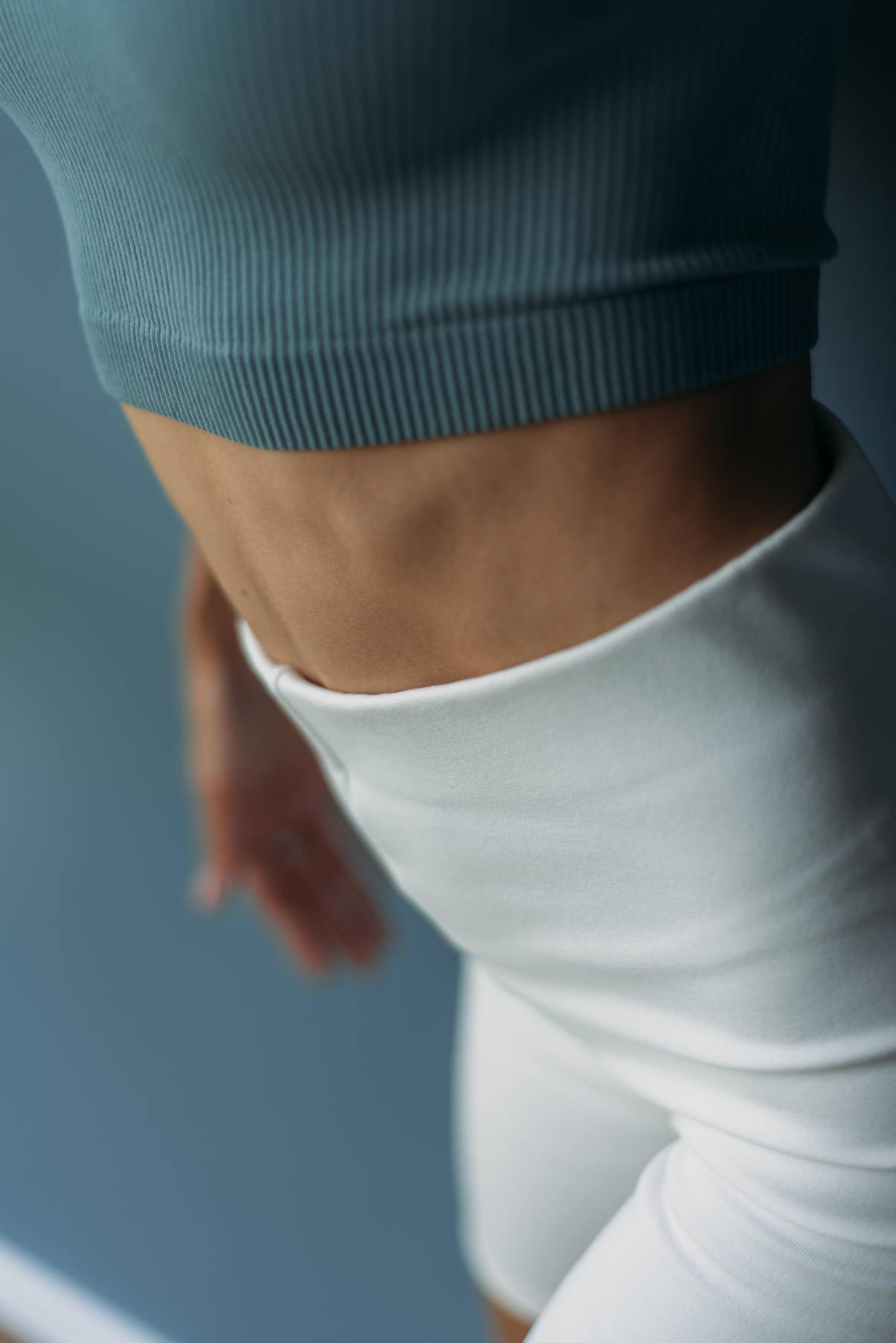 Cloe-up of a fit Woman Body 